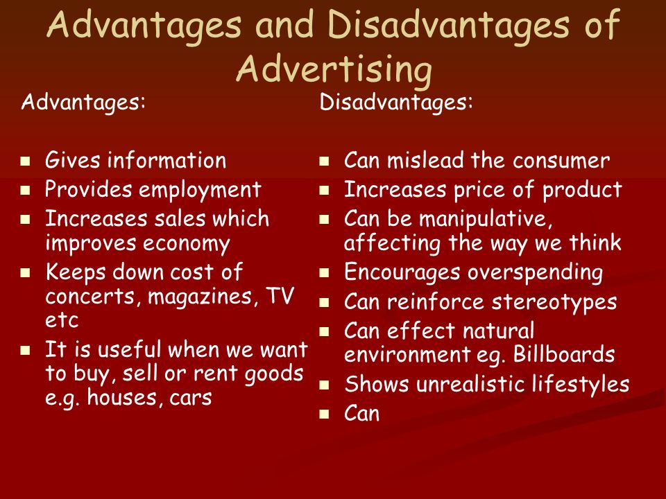 What are the advantages and disadvantages of watching TV ?
